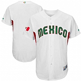 Men's Mexico Baseball Majestic White 2017 World Baseball Classic Team Stitched Jersey,baseball caps,new era cap wholesale,wholesale hats
